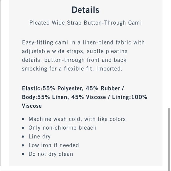 Abercrombie Cami - Picture 4 of 5